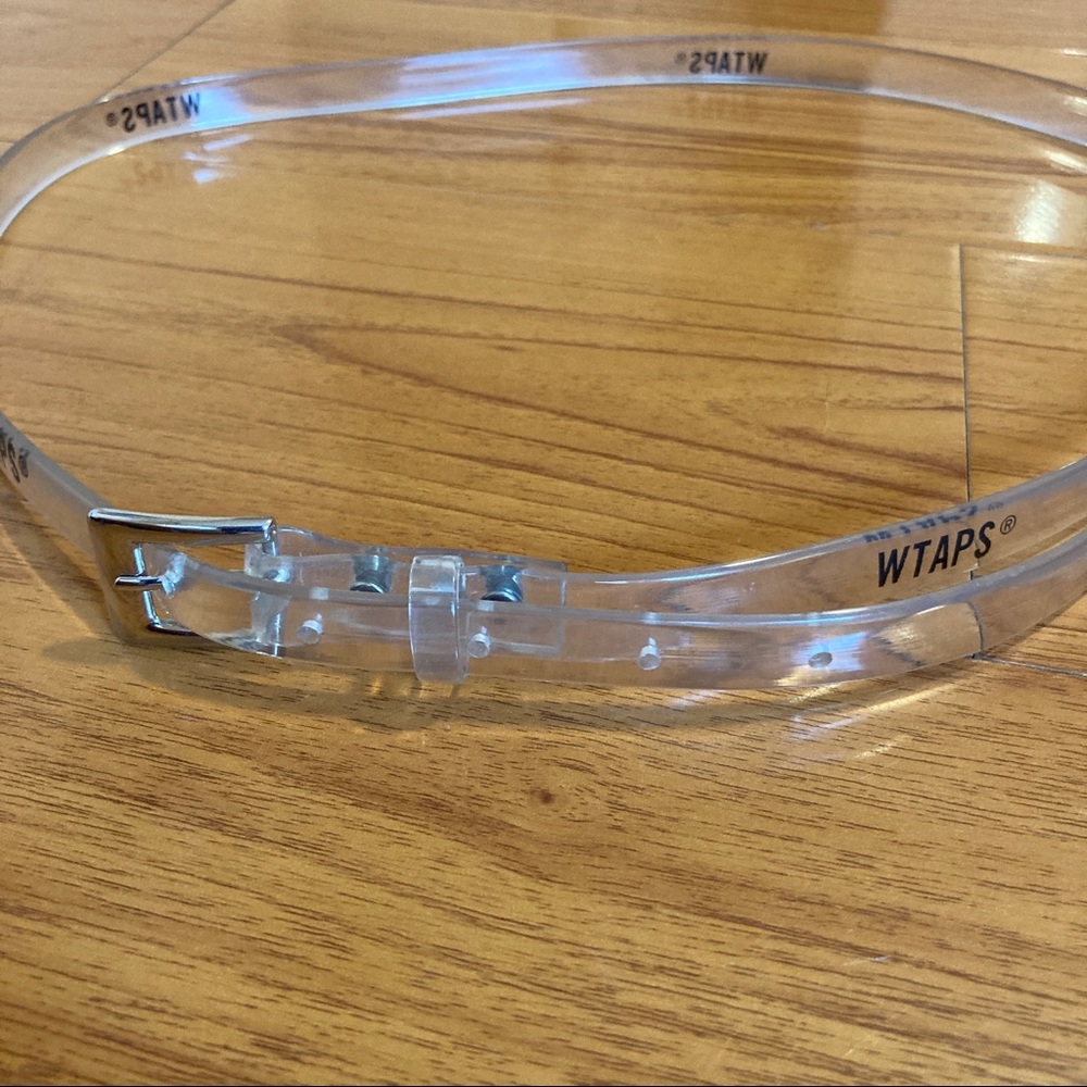 Wtaps PVC Clear Belt. Large. Used